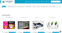 Desktop Screenshot of imprentagrafilyon.com